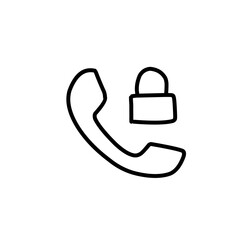 Phone Related Vector Line Icon