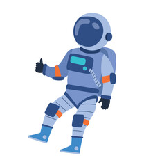 astronaut exploration in space