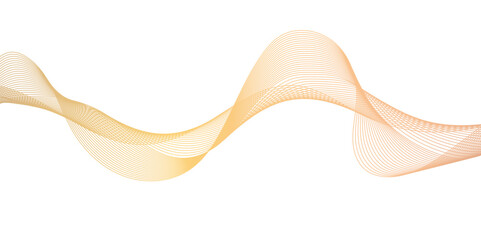 Multicolor gradient wave lines vector background, twisted curve lines and blend effect, frequency sound wave lines, 3d contour line patterned background illustration.