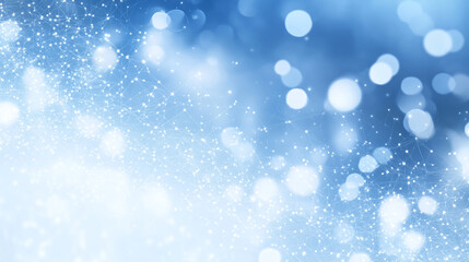 Abstract white blue dot gradient technology background pattern