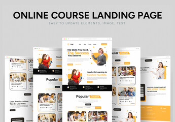 Online Course Landing Page