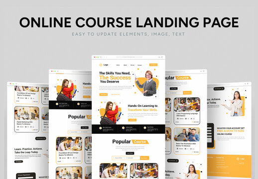 Online Course Landing Page