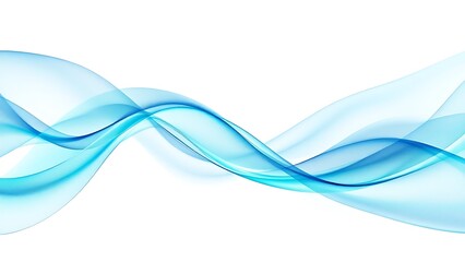 Naklejka premium Abstract glass shape, 3d render