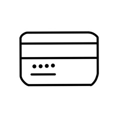 Credit Card Line Icon