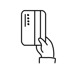 Credit Card Line Icon