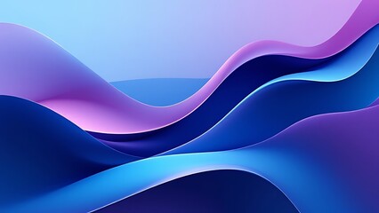 Abstract minimalist shapes, 3d render