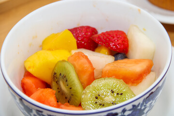 fruit salad in Rio de Janeiro.