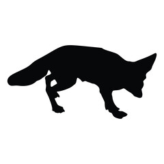 Fennec fox vector illustration isolated