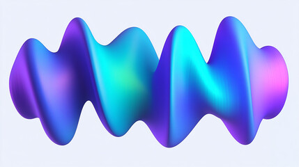 Naklejka premium Abstract Colorful Fluid Design