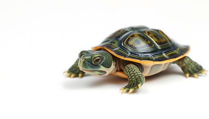 Obraz premium turtle isolated on white background