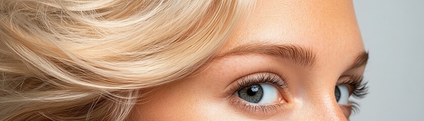 Obraz premium A chic wig styled in finger waves, vintage Hollywood glamour, resting on a plush velvet base