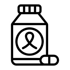 chemotherapy line icon