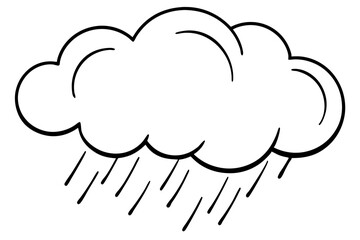 Rain-Cloud-Line-Art-Vector-Illustration