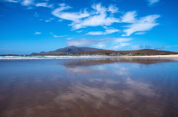 Obraz premium Keel beach in Co Mayo, Ireland