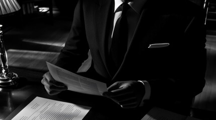 Professional Holding Detailed Report in Ambient Light