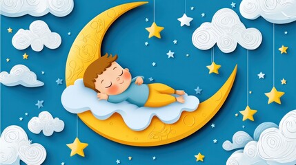 Child Sleeping on the Moon, Sweet Dreams