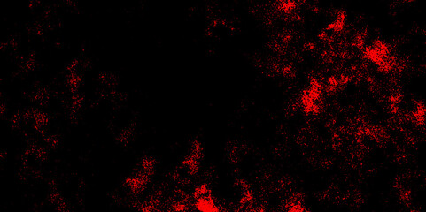 red grunge texture black background. marble rusty texture dark wall. red old grunge rough wall. vintage grunge background. red powder explosion on black paper.