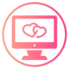 computer gradient icon