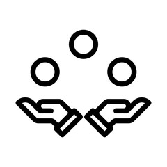 Obraz premium juggling ball