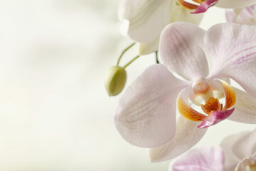 Obraz premium primer plano de flor de orquídea 