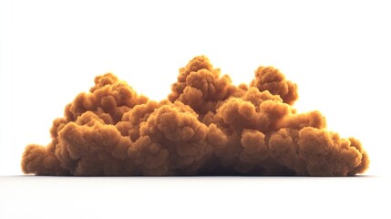 Stunning Orange Smoke Cloudscape