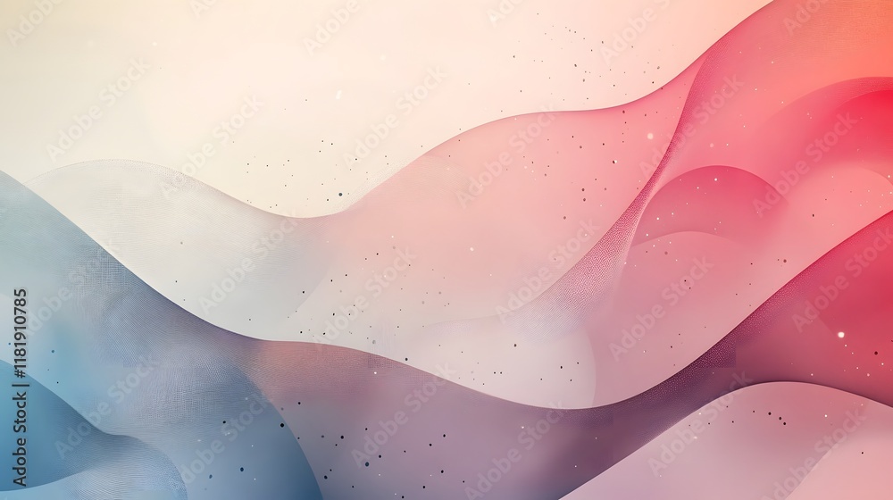 Wall mural elegant and minimalist festive background with soft clean patterns and ornamental gradient tones cre