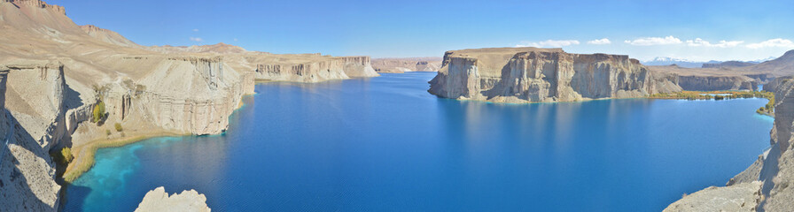 Band-e Paneer Lake in Afghanistan's Band-e Amir National Park