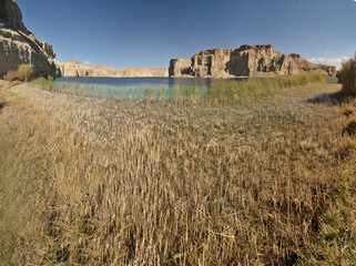 Band-e Paneer Lake in Afghanistan's Band-e Amir National Park