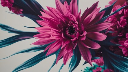 Obraz premium pink flowers