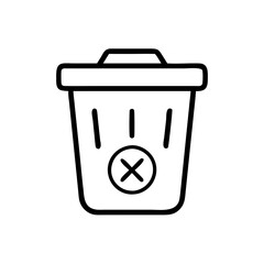 Creative Trash Bin Vectors for UI/UX and Graphic Design
