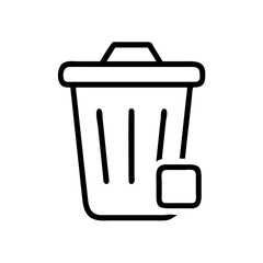 Creative Trash Bin Vectors for UI/UX and Graphic Design