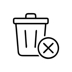 Creative Trash Bin Vectors for UI/UX and Graphic Design