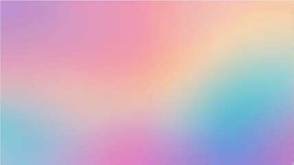 Coloured Blurred Abstract Background, Smooth transitions of iridescent colors, Soft pastel color gradient, Colorful gradient Rainbow Background