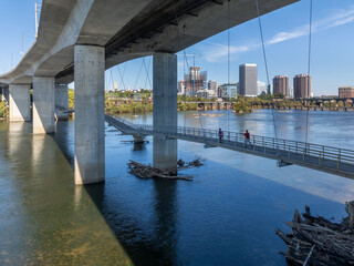 City Skyline and River, Richmond, VA