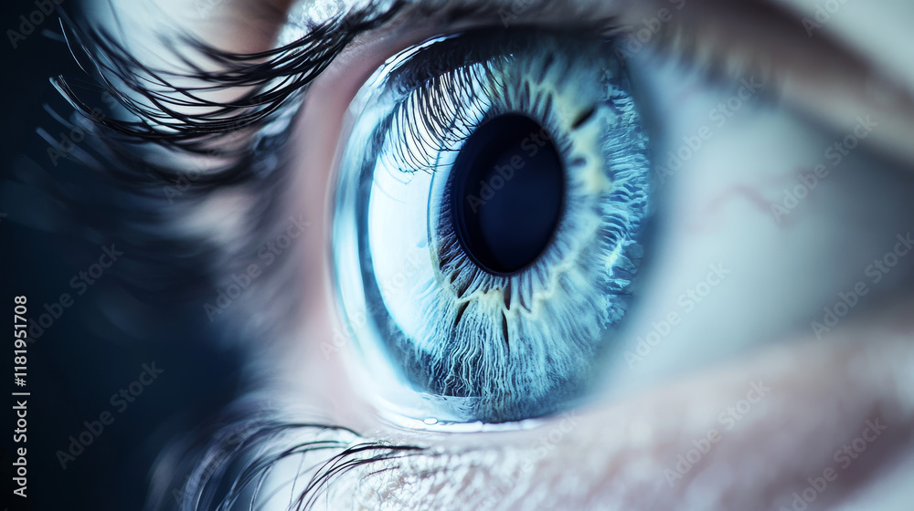 Poster machine vision and learning, ai artificial intelligence algorithm icon. ai data analysis, technology