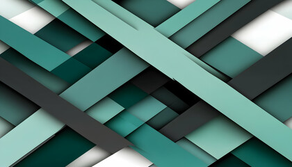 Abstract teal and grey intersecting lines background. Perfect for modern designs, presentations, and websites.