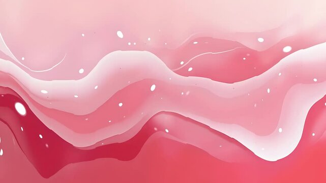 pinky wave 3d abstract background gradient motion color