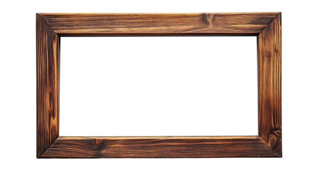 wooden picture frame