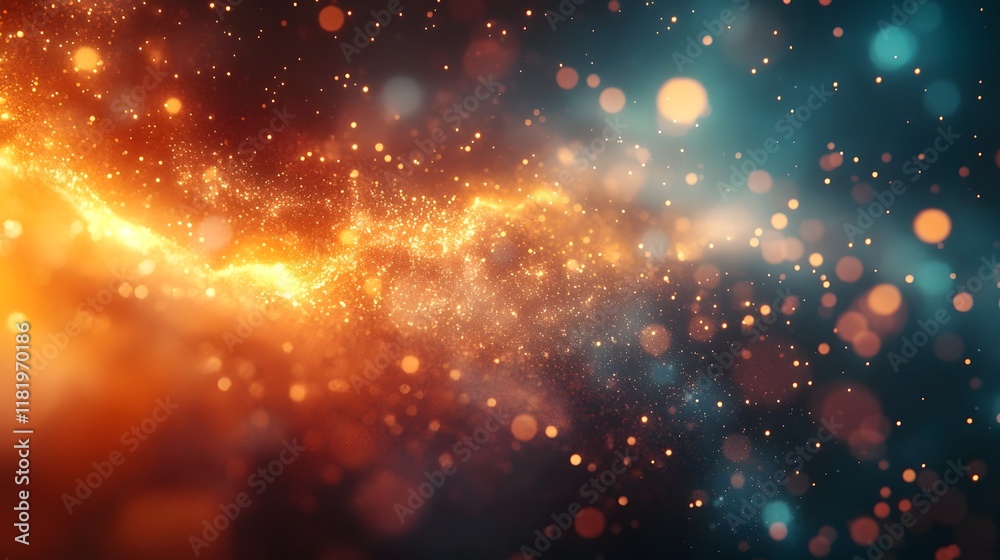 Poster mesmerizing blaze of ethereal cinematic gradients and vibrant soft textures creating a dynamic and l
