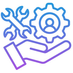Fototapeta premium Service Icon