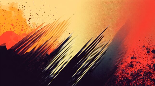 Vector Retro Comic Background Effect