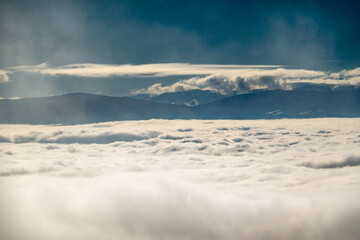 Obraz premium Nebeldecke . Fog cover