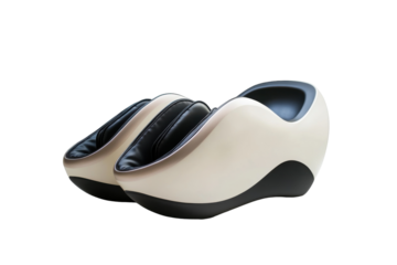 Sleek design of modern foot massager perfect for relaxation in the comfort of home
