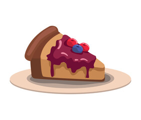 slice cake dessert
