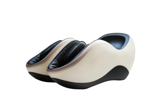 Sleek design of modern foot massager perfect for relaxation in the comfort of home