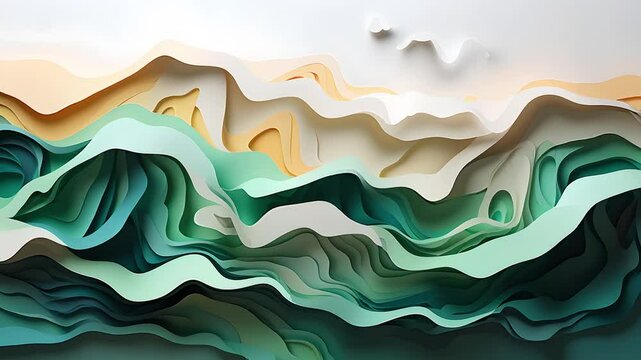 3d abstract background gradient motion color