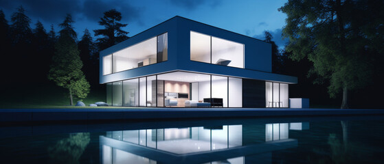 A wide-angle shot of an elegant sitting room featuring a classic upholstered sofa with tufted details, a large crystal chandelier hanging from the ceiling, and polished hardwood floors.