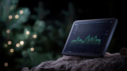 Digital Sound Waveform Display on Modern Tablet Device