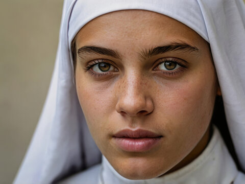 Retrato de una joven monja
