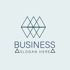 Fototapeta premium Business Logo design, Template Logo design